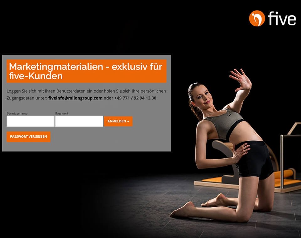 Kunden-Login zu unserer Marketing-Datenbank