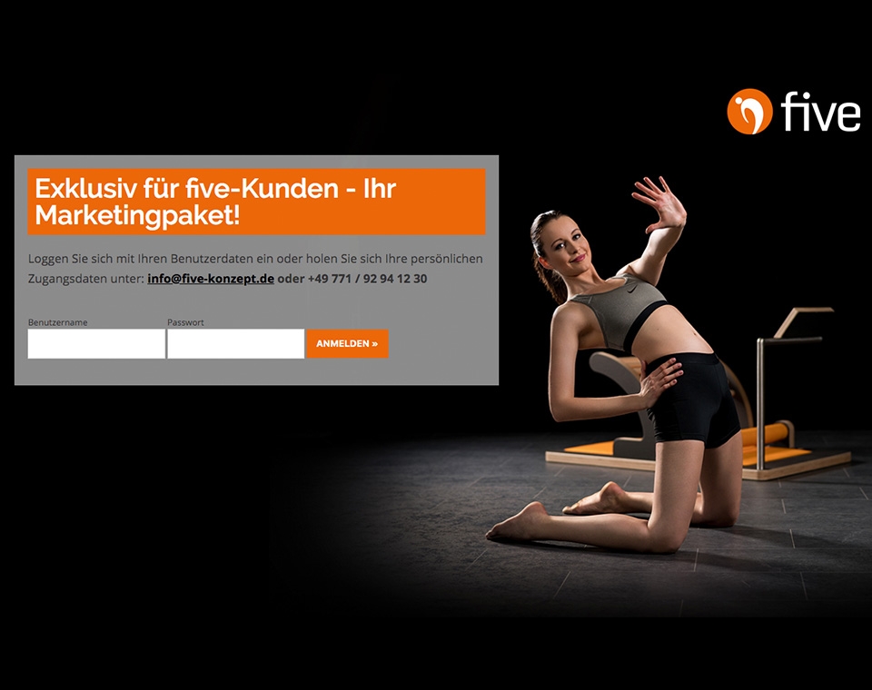Kunden-Login zu unserer Marketing-Datenbank